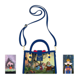 7" Disney : Snow White and the Seven Dwarfs - Scenes Faux Leather Crossbody Bag Loungefly