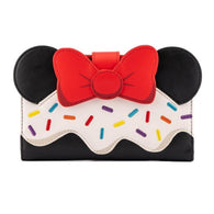 Disney - Minnie Mouse Sweet Sprinkle Faux Leather Flap Wallet Loungefly